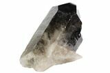 Dark Smoky Quartz Crystal - Brazil #120769-2